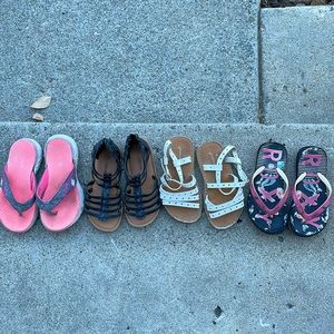 Lot of size 10 Girl shoes